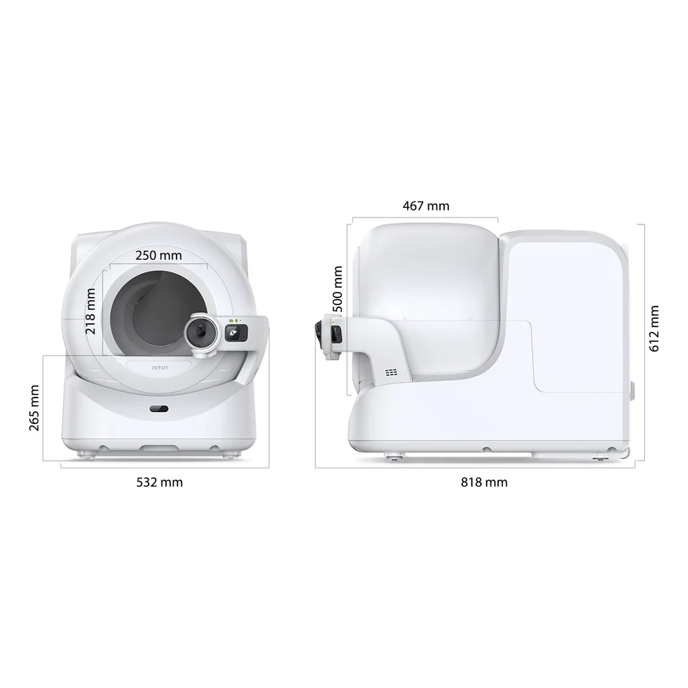 Petverse Purobot Ultra Cat Litter Box, the First AI-powered Automatic Cat Litter Box with Camera. - Image 5
