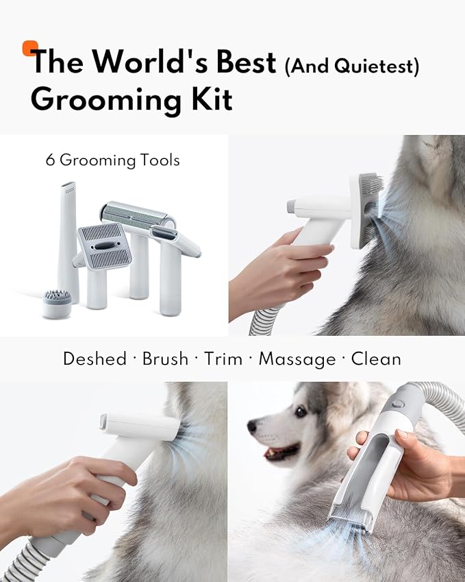 300W Multifunctional Pet Grooming Vacuum Cleaner - Image 5